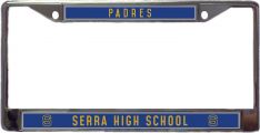 NEW - Chrome License Plate Frame